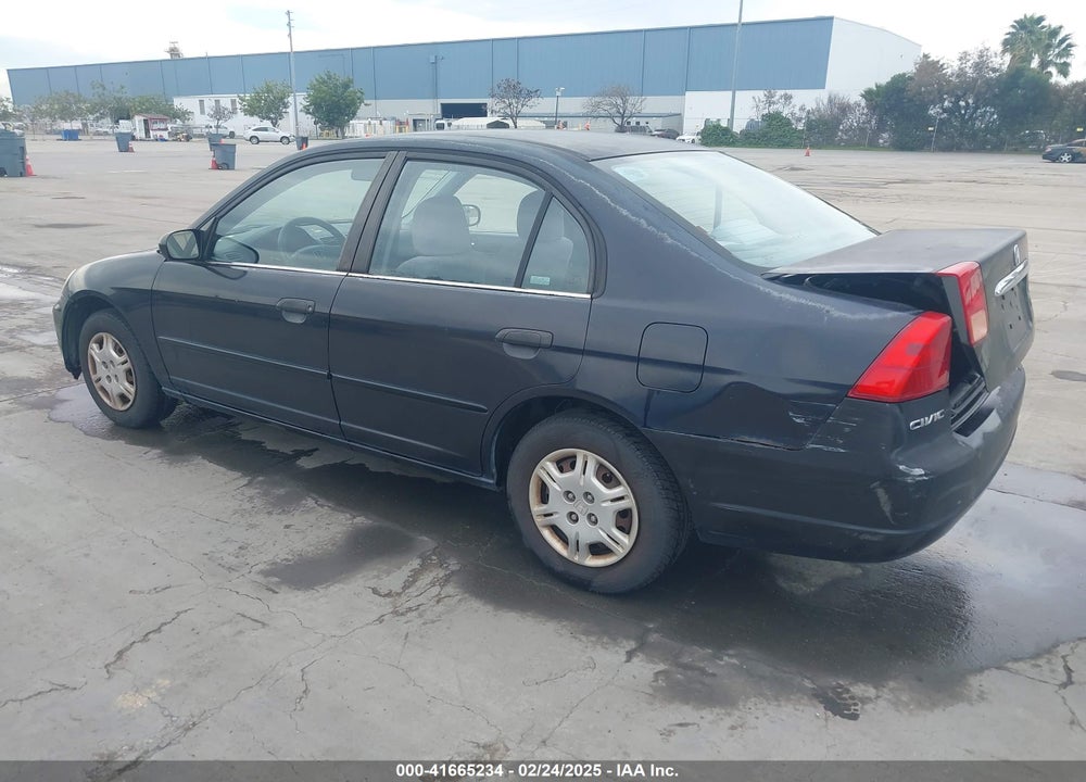 2001 HONDA CIVIC LX VIN: 2HGES16561H568020