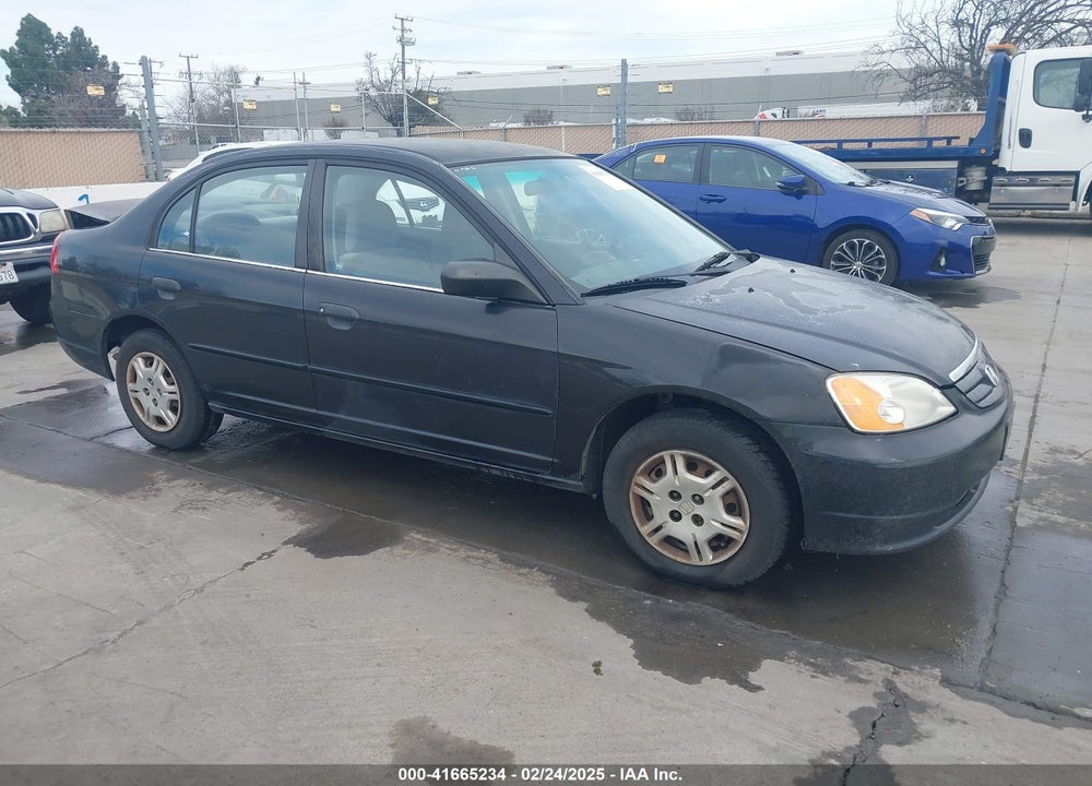2001 HONDA CIVIC LX VIN: 2HGES16561H568020