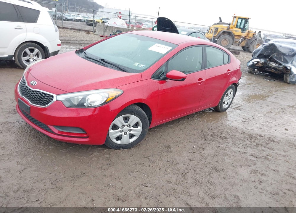 2016 KIA FORTE VIN: KNAFK4A62G5609289