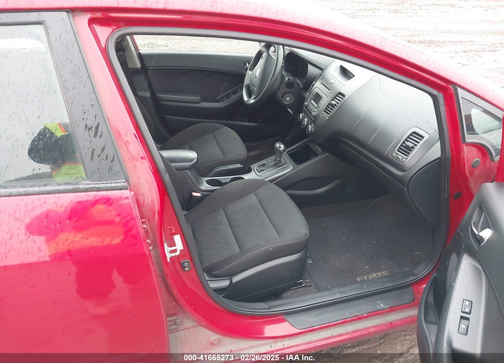 2016 KIA FORTE VIN: KNAFK4A62G5609289