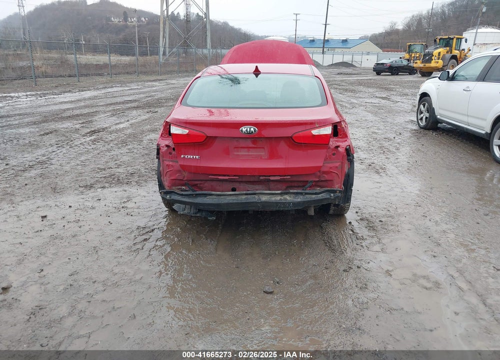 2016 KIA FORTE VIN: KNAFK4A62G5609289