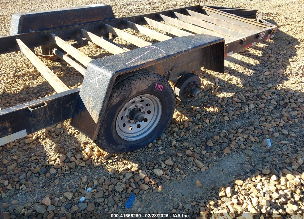 2022 HOOPER TRAILER UNKNOWN VIN: 4T0FB2025N1001146