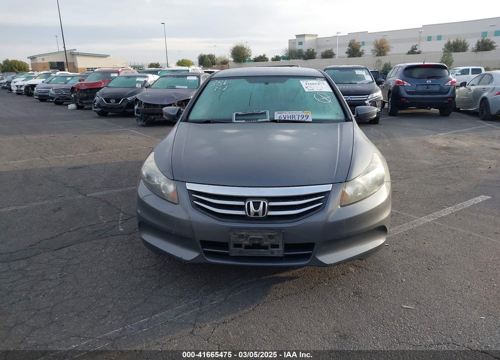 2012 HONDA ACCORD VIN: 1HGCP2F65CA110834