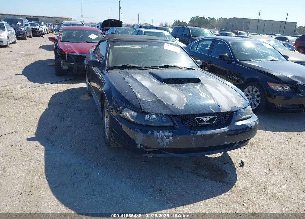2001 FORD MUSTANG GT VIN: 1FAFP45X81F225371