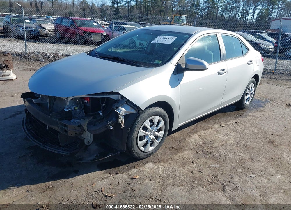 2016 TOYOTA COROLLA VIN: 2T1BURHE8GC597254