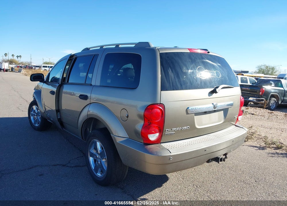 2007 DODGE DURANGO VIN: 1D8HB58P77F544225