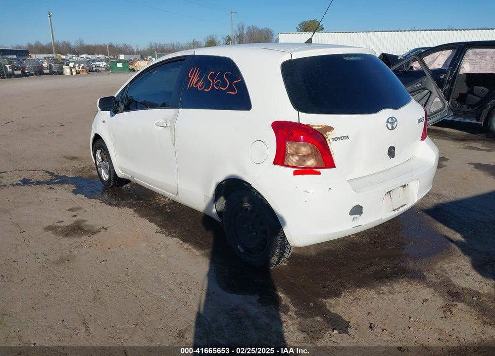 2007 TOYOTA YARIS VIN: JTDJT923075100944