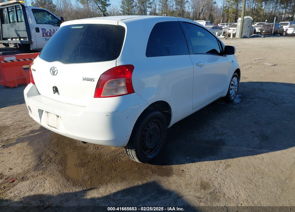 2007 TOYOTA YARIS VIN: JTDJT923075100944