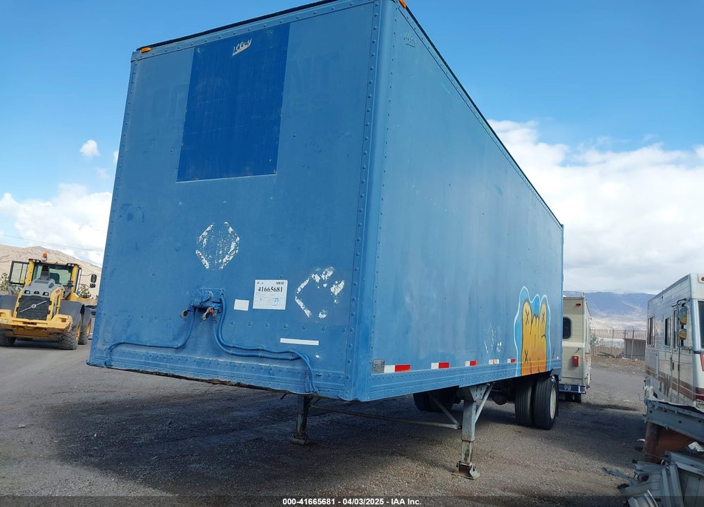 1987 ALLOY TRAILERS INC --- VIN: 1ALSP6183HS871470
