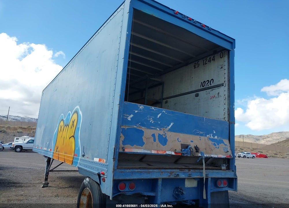 1987 ALLOY TRAILERS INC --- VIN: 1ALSP6183HS871470