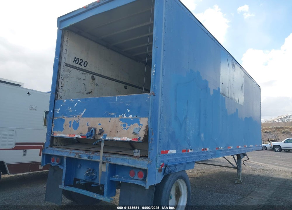 1987 ALLOY TRAILERS INC --- VIN: 1ALSP6183HS871470