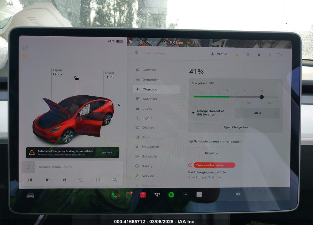 2022 TESLA MODEL Y LONG RANGE DUAL MOTOR ALL-WHEEL DRIVE VIN: 7SAYGAEE6NF310142