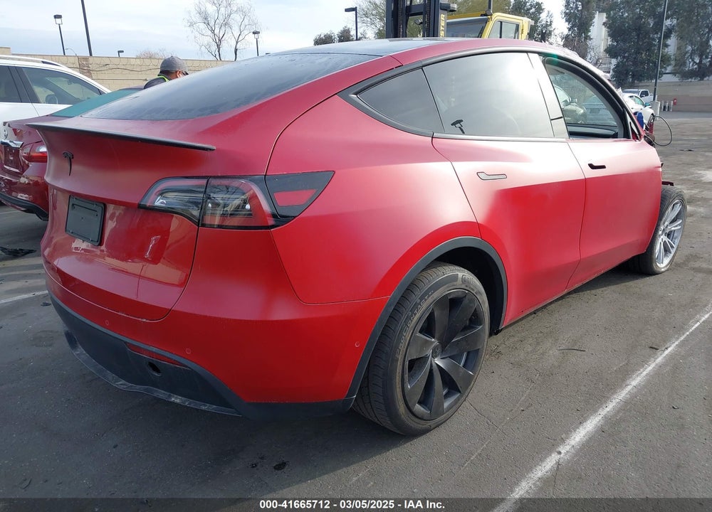 2022 TESLA MODEL Y LONG RANGE DUAL MOTOR ALL-WHEEL DRIVE VIN: 7SAYGAEE6NF310142