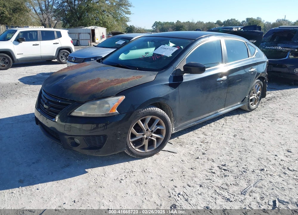 2013 NISSAN SENTRA SR VIN: 3N1AB7AP9DL685940