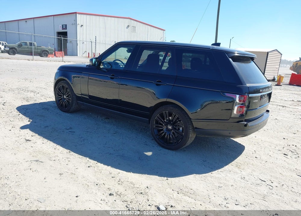 2020 LAND ROVER RANGE ROVER VIN: SALGS2RU1LA581199