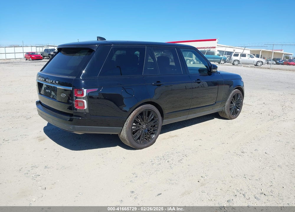 2020 LAND ROVER RANGE ROVER VIN: SALGS2RU1LA581199