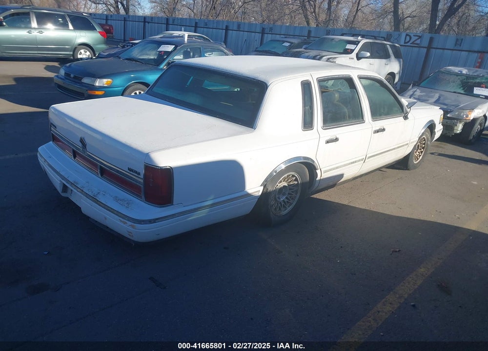 1995 LINCOLN TOWN CAR EXECUTIVE VIN: 1LNLM81W0SY729991