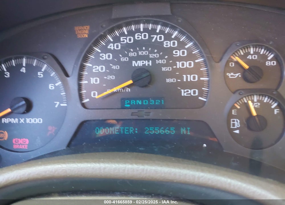 2002 CHEVROLET TRAILBLAZER LTZ VIN: 1GNDS13S822329915