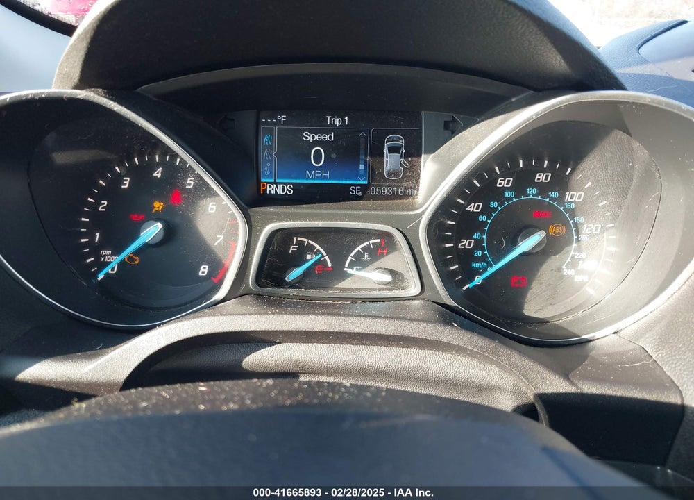 2016 FORD ESCAPE VIN: 1FMCU9J98GUC38244