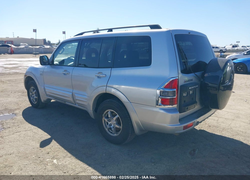 2001 MITSUBISHI MONTERO LIMITED VIN: JA4MW51R91J030890