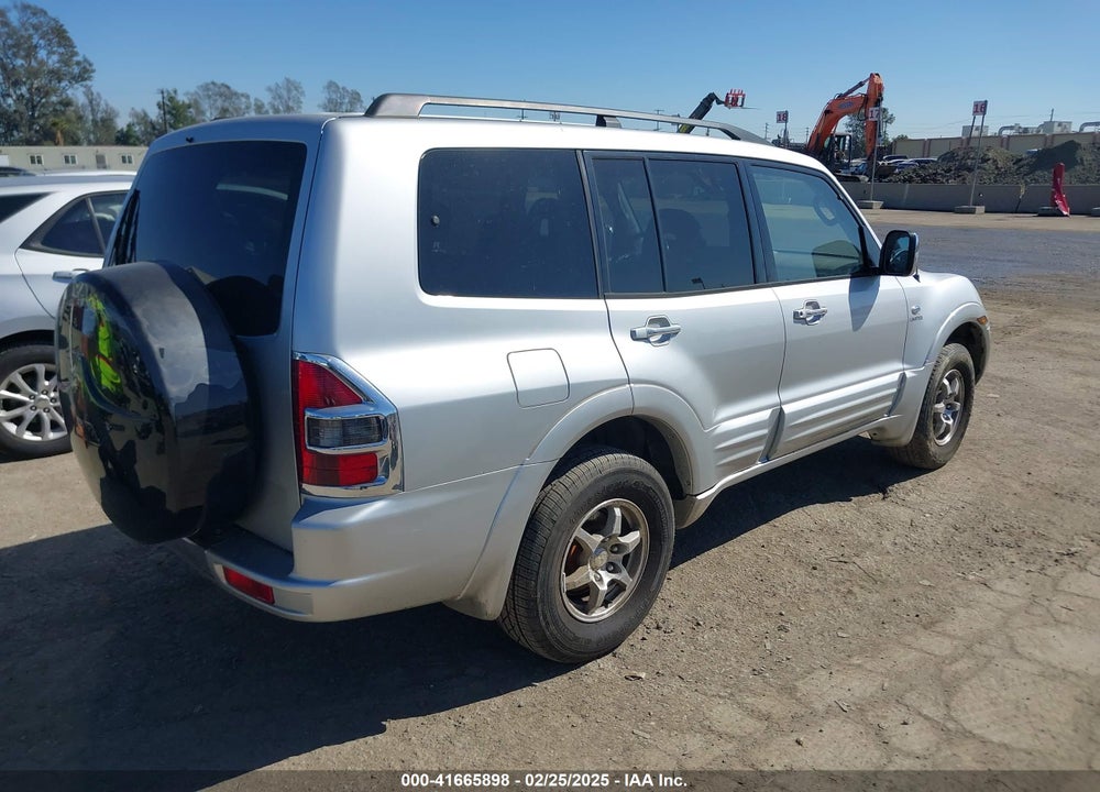 2001 MITSUBISHI MONTERO LIMITED VIN: JA4MW51R91J030890
