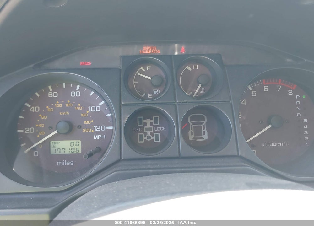 2001 MITSUBISHI MONTERO LIMITED VIN: JA4MW51R91J030890