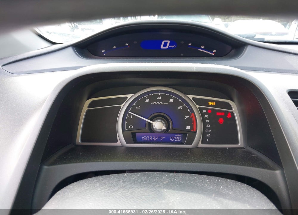 2008 HONDA CIVIC VIN: 2HGFG12838H580352