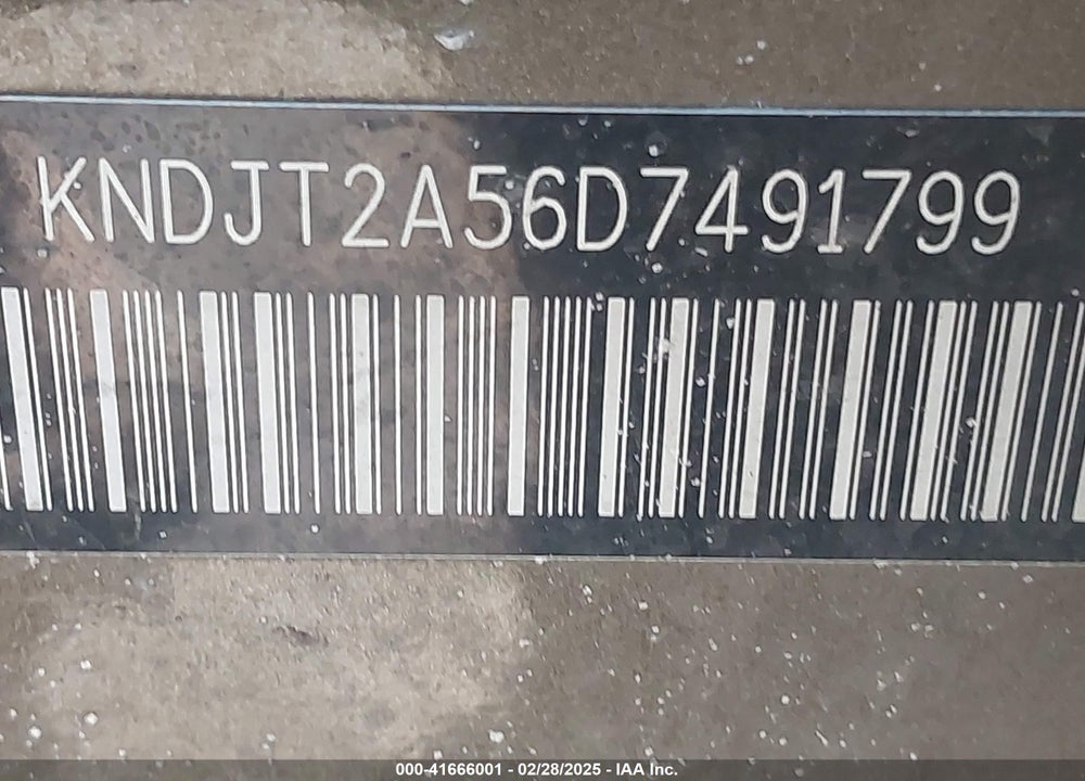 2013 KIA SOUL VIN: KNDJT2A56D7491799