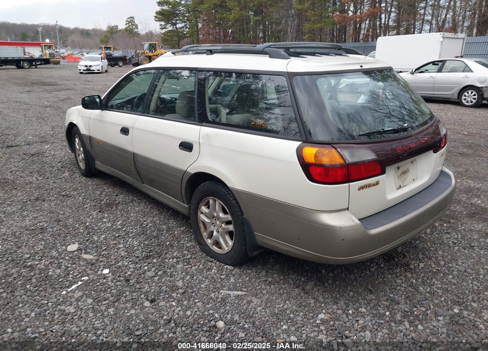 2002 SUBARU OUTBACK VIN: 4S3BH665X27624437