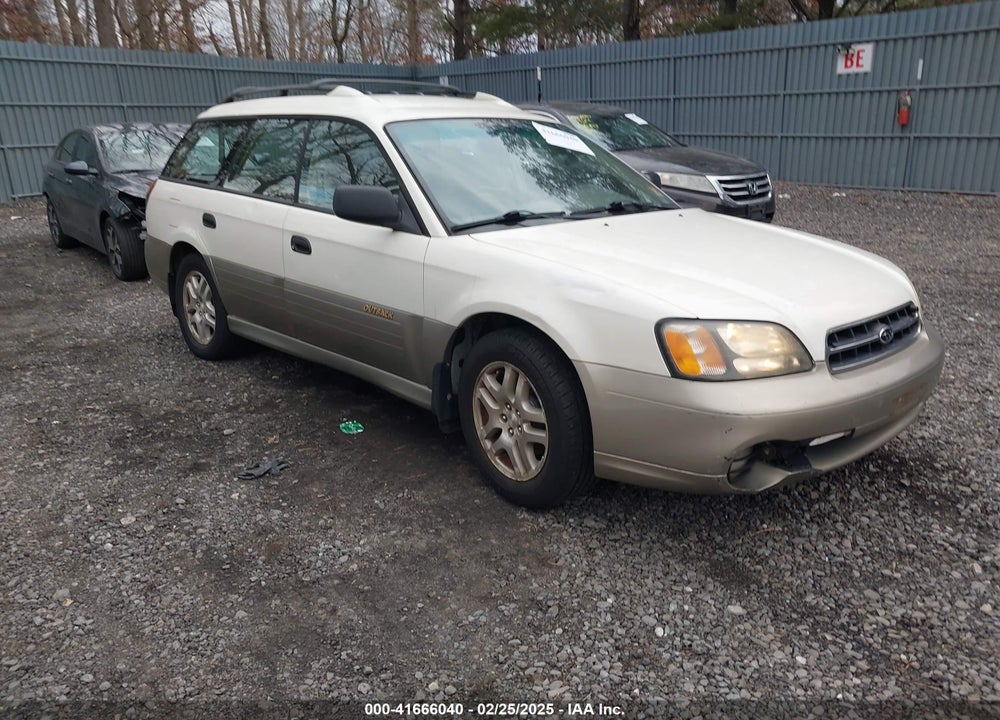 2002 SUBARU OUTBACK VIN: 4S3BH665X27624437
