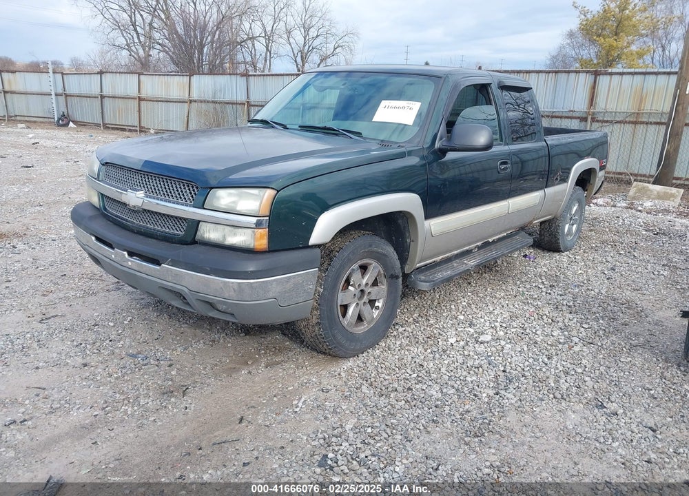 2004 CHEVROLET SILVERADO 1500 Z71 VIN: 1GCEK19T74Z222586