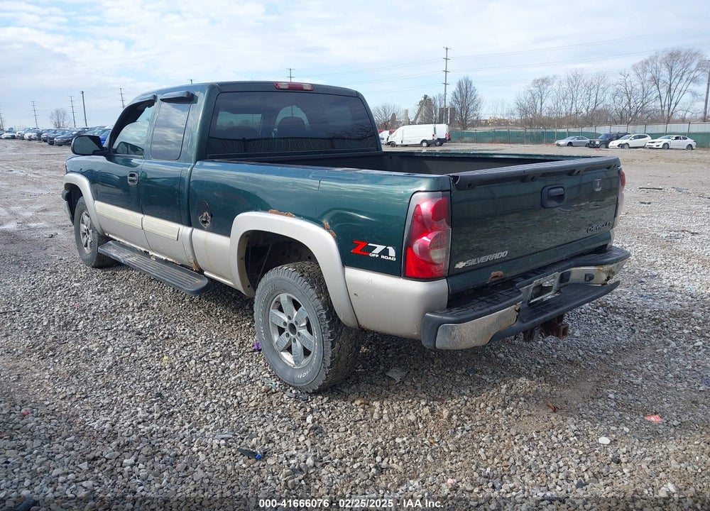 2004 CHEVROLET SILVERADO 1500 Z71 VIN: 1GCEK19T74Z222586