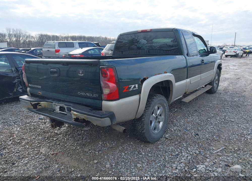 2004 CHEVROLET SILVERADO 1500 Z71 VIN: 1GCEK19T74Z222586
