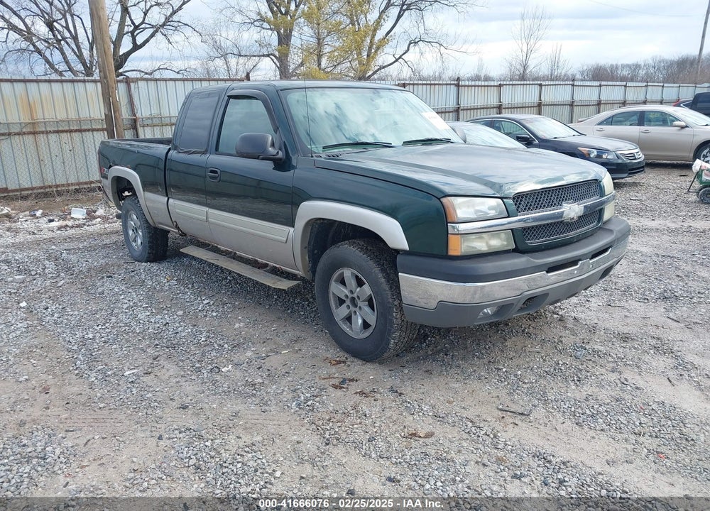 2004 CHEVROLET SILVERADO 1500 Z71 VIN: 1GCEK19T74Z222586