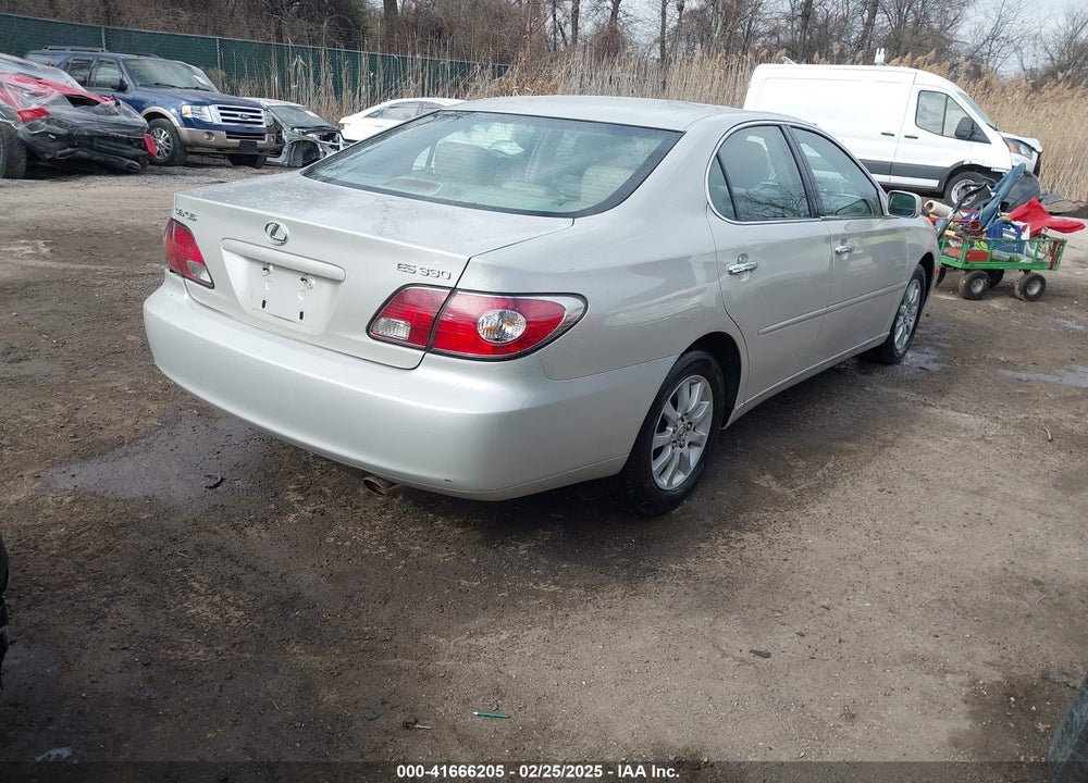 2004 LEXUS ES 330 VIN: JTHBA30G845021612