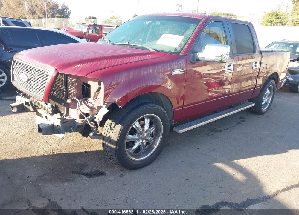 2006 FORD F-150 XLT VIN: 1FTRW12W86KB40713