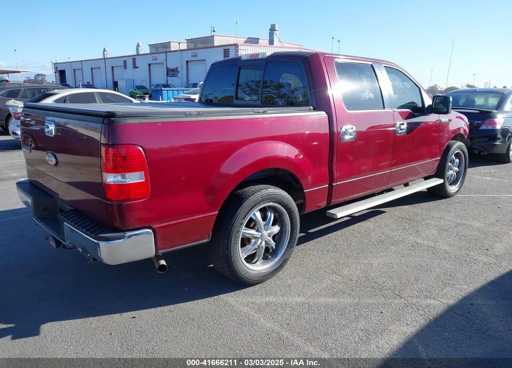 2006 FORD F-150 XLT VIN: 1FTRW12W86KB40713