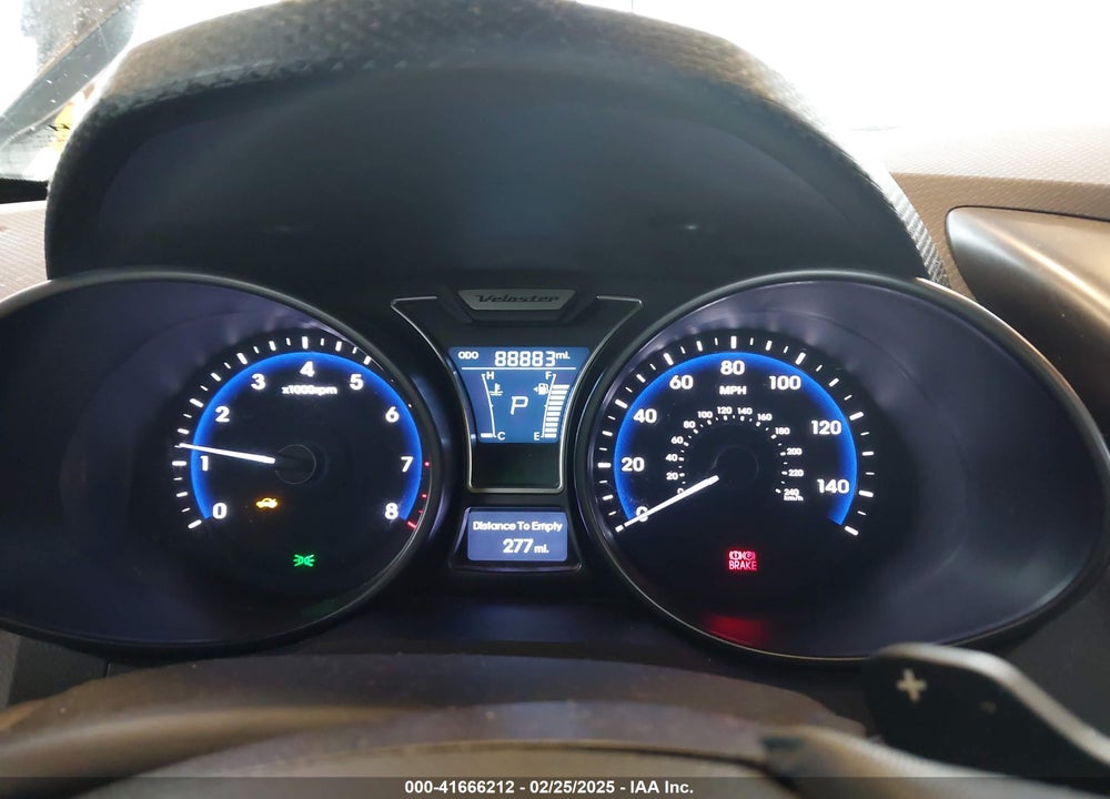 2013 HYUNDAI VELOSTER VIN: KMHTC6AEXDU123011