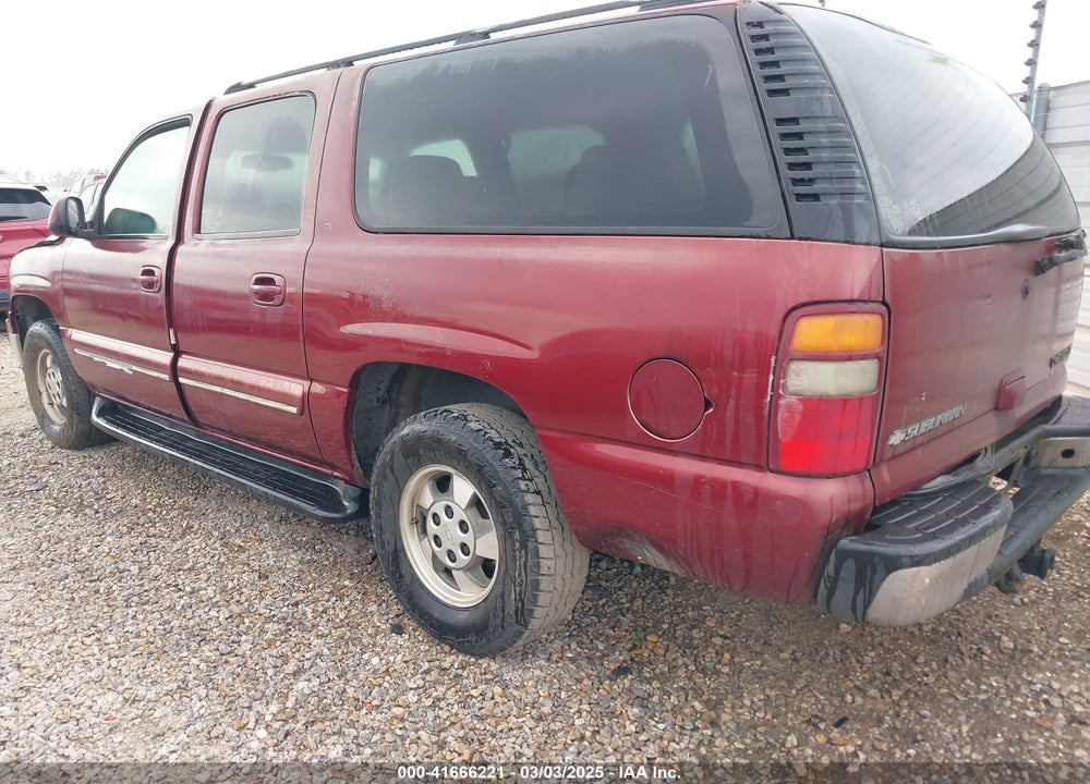 2003 CHEVROLET SUBURBAN 1500 LT VIN: 1GNEC16Z93J203872