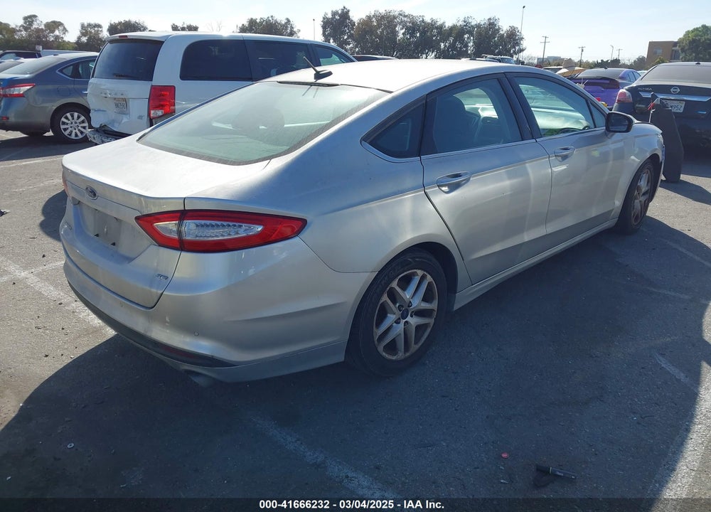 2016 FORD FUSION SE VIN: 3FA6P0H75GR225277