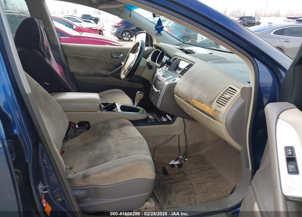 2009 NISSAN MURANO S VIN: JN8AZ18U79W030747