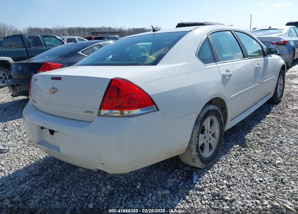 2014 CHEVROLET IMPALA LIMITED VIN: 2G1WA5E30E1165848