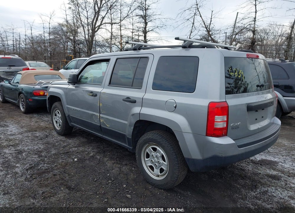 2015 JEEP PATRIOT VIN: 1C4NJRBB1FD135785