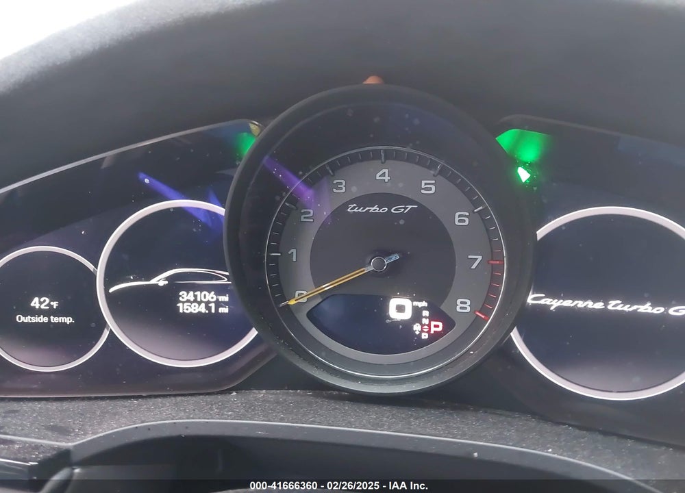 2022 PORSCHE CAYENNE COUPE VIN: WP1BK2AY7NDA60391