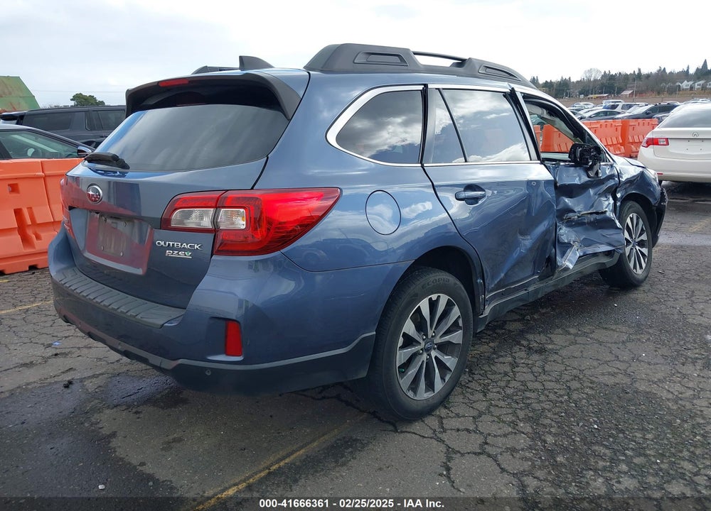 2017 SUBARU OUTBACK 2.5I LIMITED VIN: 4S4BSANC9H3216897