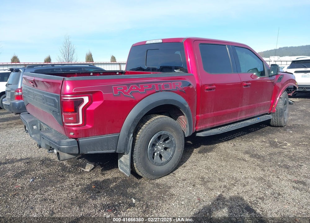 2018 FORD F-150 VIN: 1FTFW1RG1JFB45853