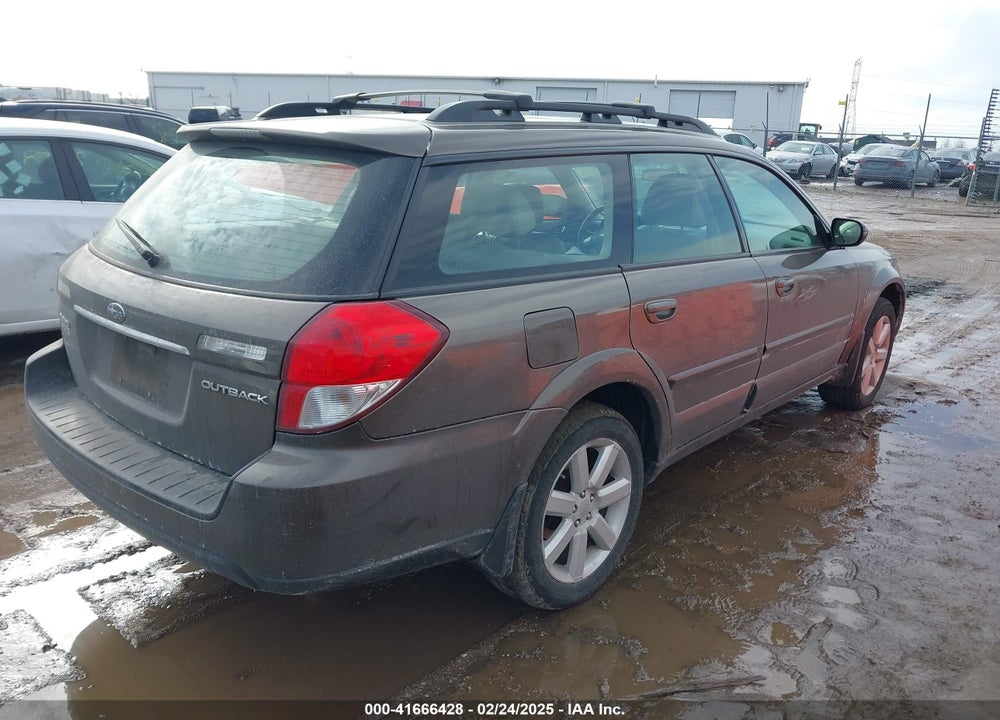 2008 SUBARU OUTBACK VIN: 4S4BP62C887353096