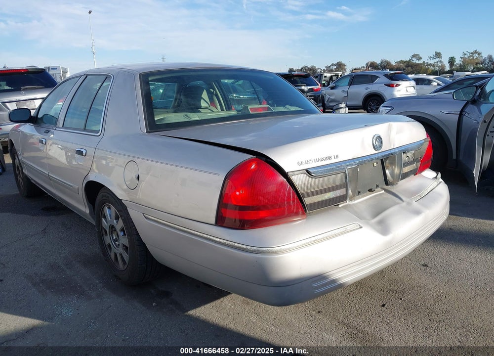 2006 MERCURY GRAND MARQUIS VIN: 2MHHM75W66X609246