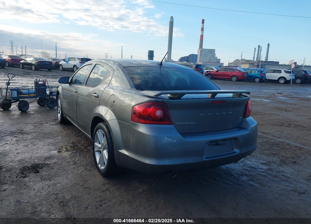 2012 DODGE AVENGER SXT PLUS VIN: 1C3CDZEG3CN287180