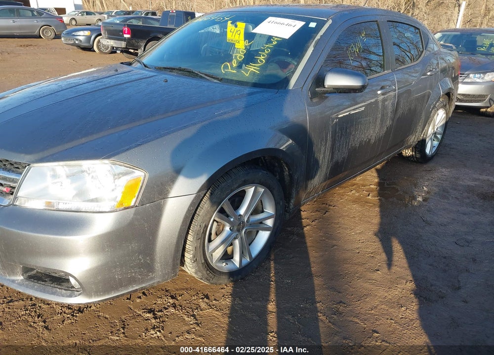 2012 DODGE AVENGER SXT PLUS VIN: 1C3CDZEG3CN287180
